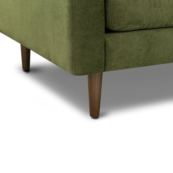 Steelside™ Bismarck Upholstered Sectional & Reviews Wayfair